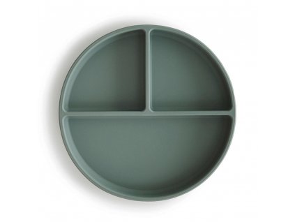 MUSHIE Silikónový tanier s prísavkou - Cambridge B