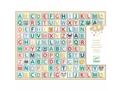 Samolepky - Abeceda