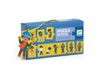 Puzzle Obliekam sa do zimy (postupové)