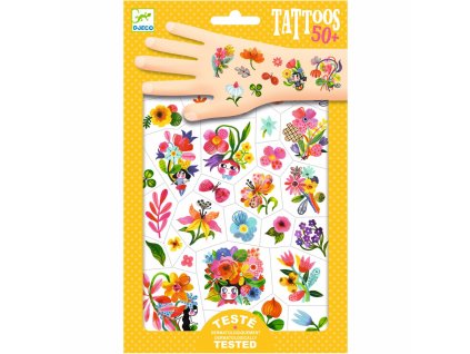 Tetovačky - Akvarelové kvety