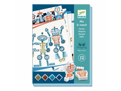 Mimozemskí roboti - Tvorenie s pečiatkami