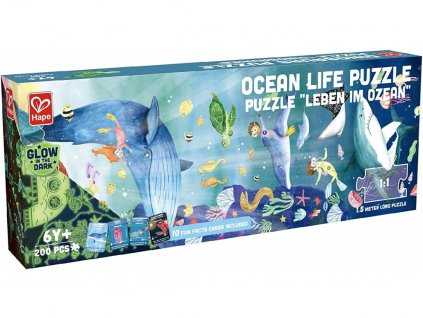 ocean svietiace puzzle