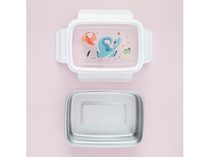 Petit monkey Detský box na jedlo - Dino