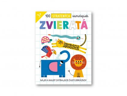 100 stratených samolepiek - Zvieratá
