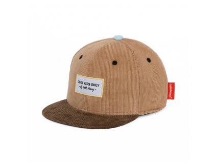 casquette enfants bebes unisexe velours beige hello hossy 2