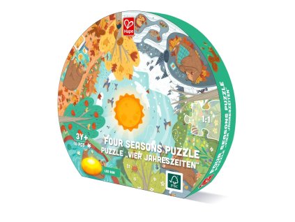 hape puzzle styri rocne obdobia