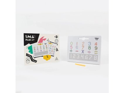 imanix pad letters and numbers 1
