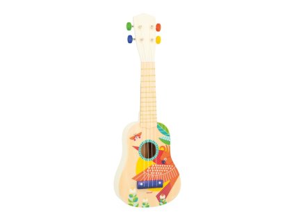 J07652 Janod Gioia Dreveny hudobny nastroj pre deti Ukulele 04