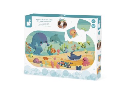 J04727 Janod Hracka do vody makke puzzle Morske zvieratka 10