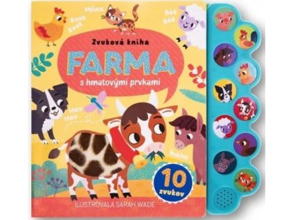 farma zvukova kniha s hmatovymi prvkami