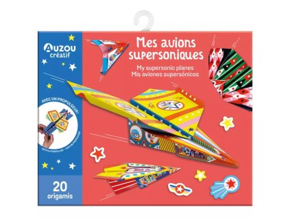 Auzou Origami skladačka LIETADLÁ