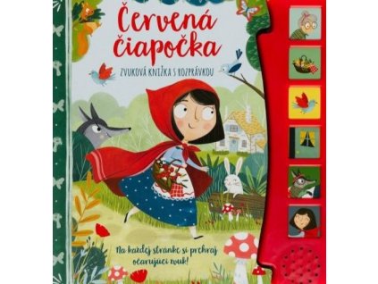 cervena ciapocka zvukova knizka s rozpravkou