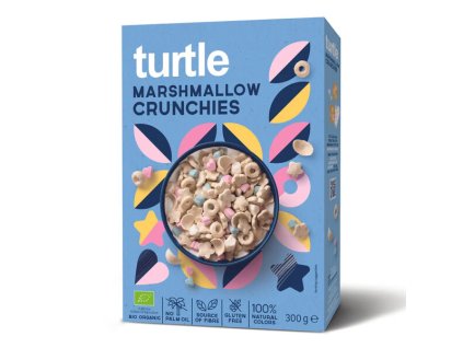 TURTLE BIO bezlepkove chrumkave marshmallow 300g 600x600