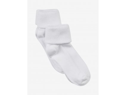 Ponožky s patentom pre bábätko-(2 páry) White