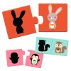 Puzzle duo - Tiene a siluety