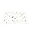 PlayandGo EEVAA alphabet foam playmat lying view