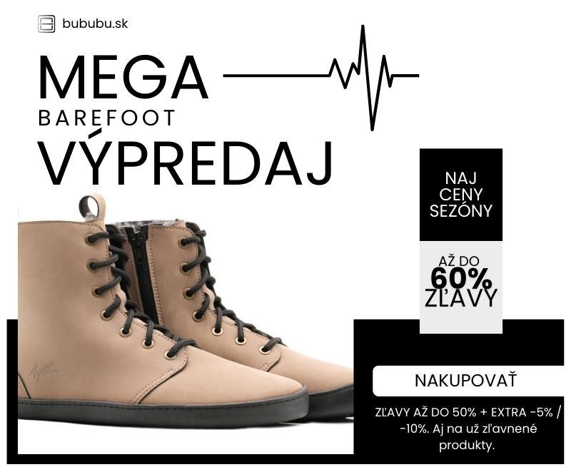 Black Friday výpredaj barefoot obuvi
