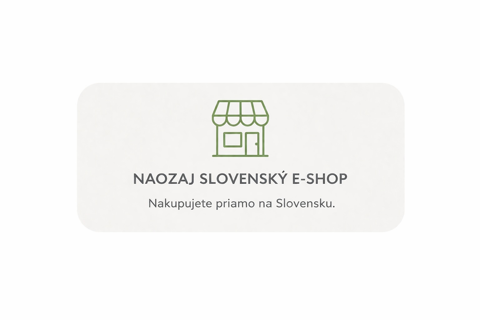 U nás nakupujete naozaj na Slovensku