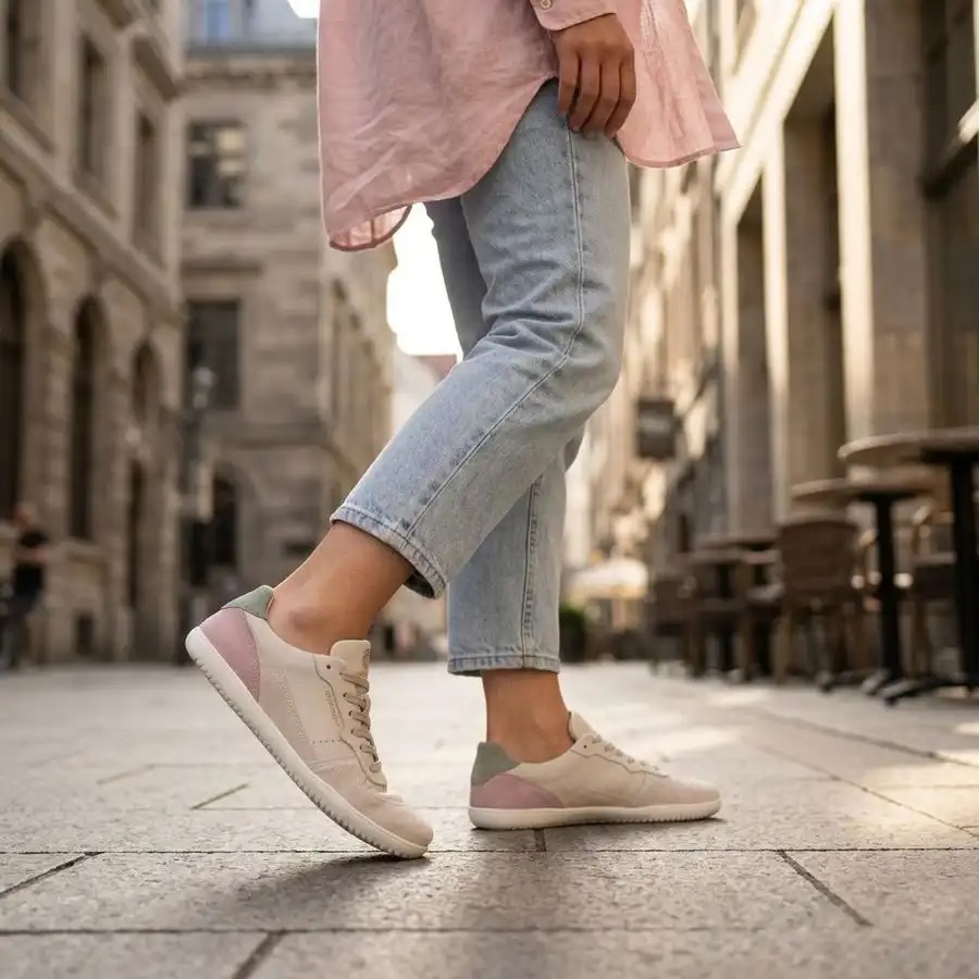 Dámske kožené barefoot tenisky