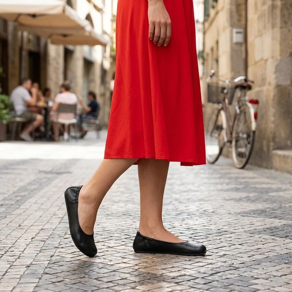 Dámske barefoot baleríny