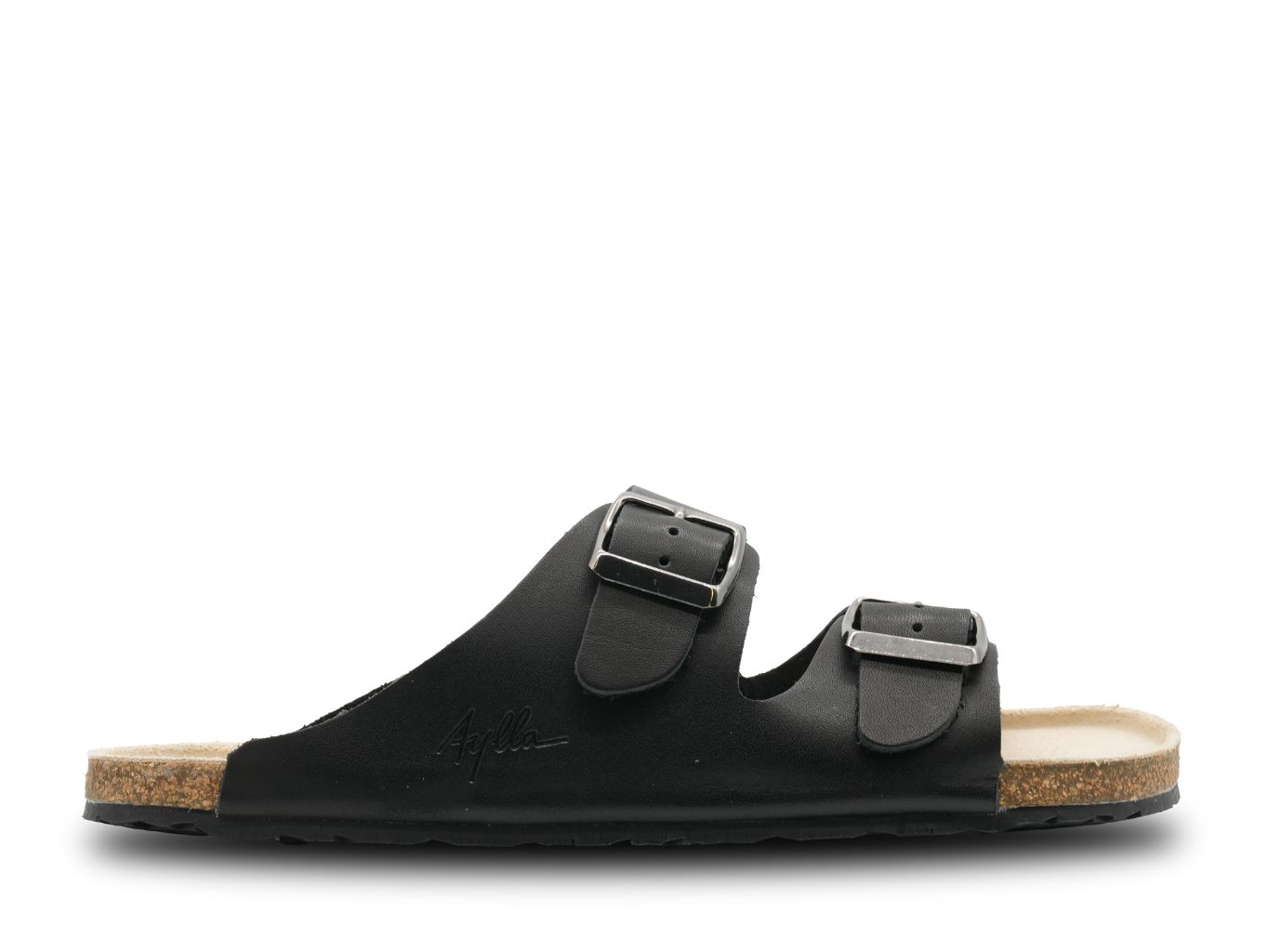 Aylla Thak Black detail kožených barefoot sandálov