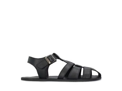 Groundies Catania Black barefoot sandals