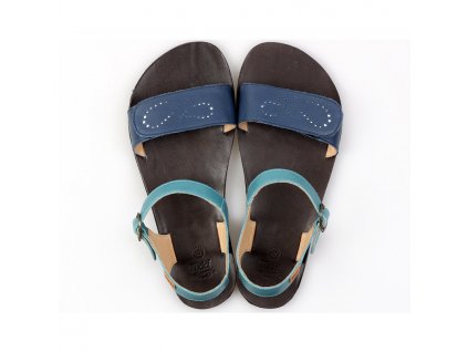 vibe barefoot women s sandals infinity blue in stock 5439 4