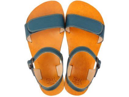 vibe barefoot women s sandals petrol blue 16144 4