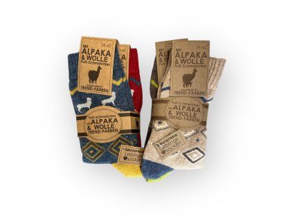 Hygge socks with alpaca wool