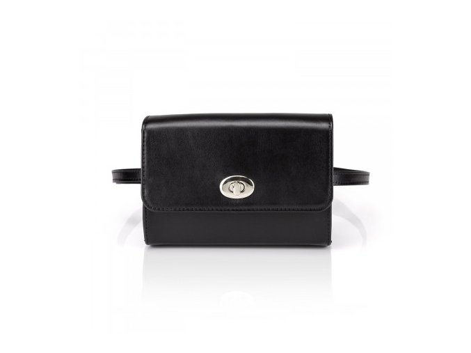 shapen kabelka beltbag black front 01