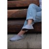 Tohkri Wool Grey – plstené papuče s pružnou podrážkou