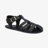 Groundies Catania Black barefoot sandals