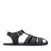Groundies Catania Black barefoot sandals