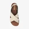 Dámske barefoot sandále Groundies Verona 2.0 Beige Vegan