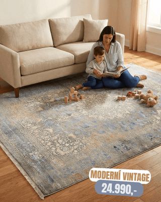 ✨ Vintage koberce! Ručně vázané vintage koberce, které dodají charakter každé místnosti – od obýváku přes ložnici až po...