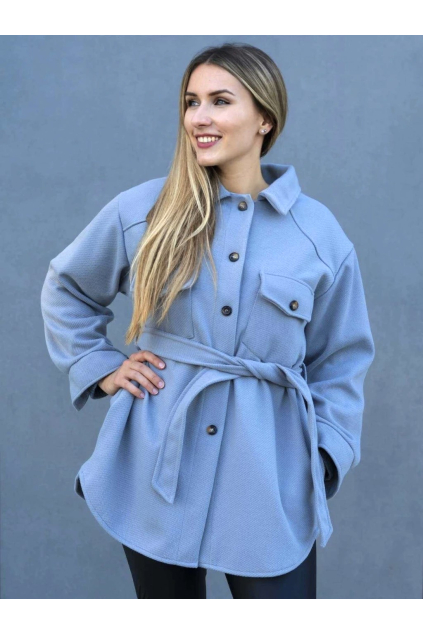 14536 14536 sedy kosilovy kabat lara s opaskem