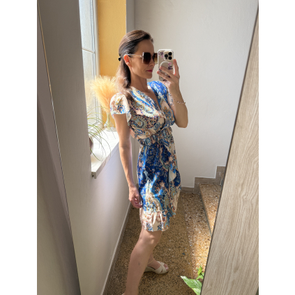 Letní šaty Oriental blue