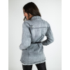 Šedá denim bunda Meira (Velikost XL)