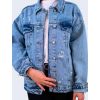 Džínová bunda Leda - modrá (Velikost S)