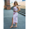 14281 3 svetle ruzove lehke letni saty delia na raminka s rozparkem