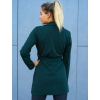14554 1 lehky tmave zeleny elegantni kabatek irina s opaskem