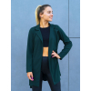 14554 5 lehky tmave zeleny elegantni kabatek irina s opaskem