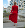 Červené elegantní šaty Selene (Velikost XXL-3XL)