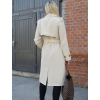 Krémový trenčkot Anahi (Velikost XL)