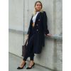 14587 1 cerny dlouhy elegantni kabat joscelyn s opaskem
