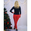 Vánoční pyžamový set  2v1 Leokadia (Velikost XL)