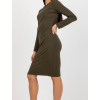 pol pm Hurt Khaki codzienna sukienka dresowa z dlugim rekawem 393852 2