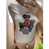 Bílé tričko Mom of boys