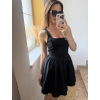 Černé elegantní šaty Queen