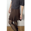 Elegantní sukně v čokoládové barvě UNI